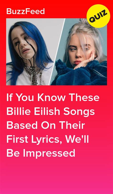 guess the lyrics quiz billie eilish sporcle