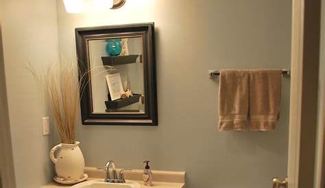 Guest bath - paint color is "Taupe Tone" by Sherwin Williams. | Guest