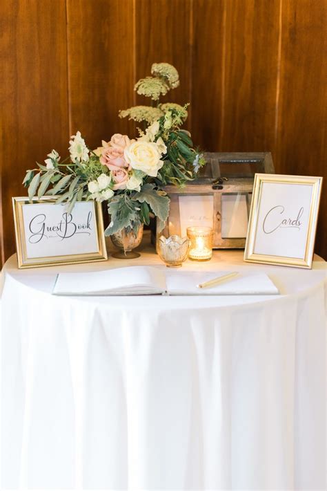 Guest Book Table For Wedding