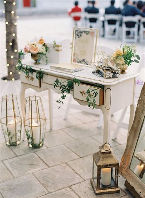 Guest Book Table Wedding
