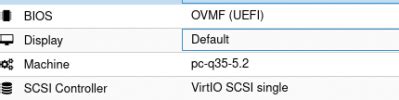 Benchmark Proxmox Virtual Disk settings