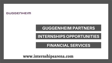 guggenheim partners summer internship