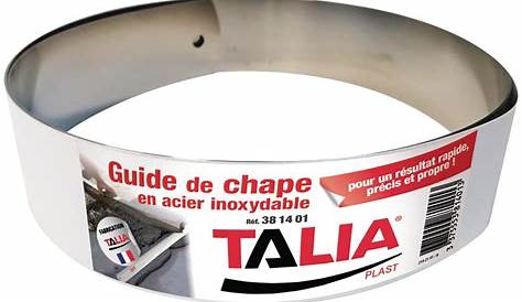 Guide De Chape Acier Inoxydable Belgique 2 M X 60 Mm Taliaplast