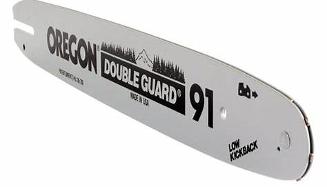 Guide Tronconneuse Oregon Double Guard 91 180sdea095 45cm OREGON PAS 3/8 Lp Jauge 1,3mm