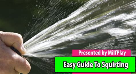 guide milfs to squirting