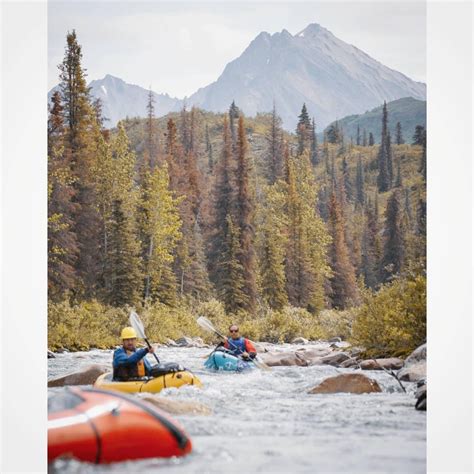 guided packrafting tour