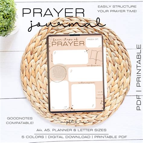 guided prayer journal