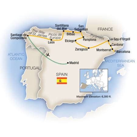 guided trips to spain