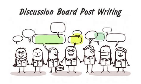 Guidelines For Discussion Board Posts