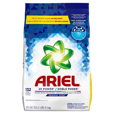 Guidelines In Using Ariel Detergent Powder