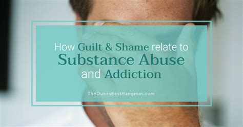 guilt shame and remorse in drug recovery