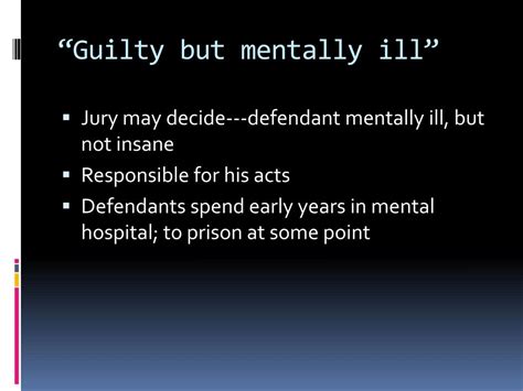 guilty but mentally ill definition law