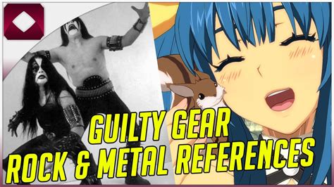 guilty gear rock references