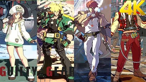 guilty gear strive all dlc colors