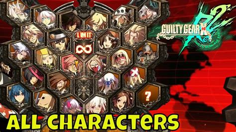 guilty gear xrd all characters