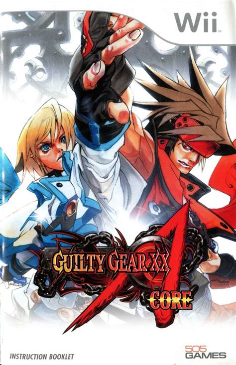 guilty gear xx manual