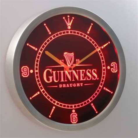 Guinness Neon Wall Clock