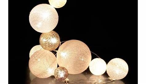 Guirlande Led Boule Lumineuse LED s 24 Lampes Luminaire.fr