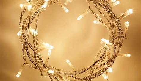 Guirlande Led Interieur Lumineuse Intérieure 100 LED Blanc Chaud, 8m