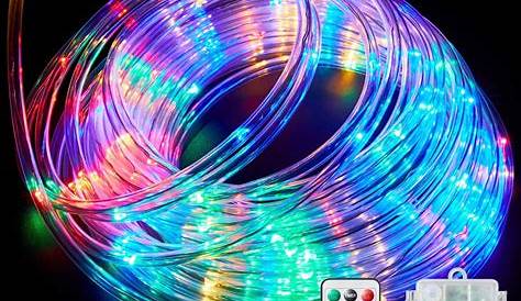 Guirlande Led Multicolore Avec Telecommande Ruban LED 5m, Lumineuse Extérieur,