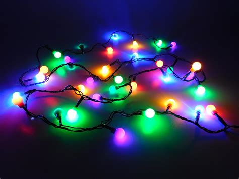 Guirlande lumineuse multicolore exterieur noel decoration