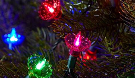 Guirlande Lumineuse Multicolore Pour Sapin De Noel Lights4fun Rétro Noël à