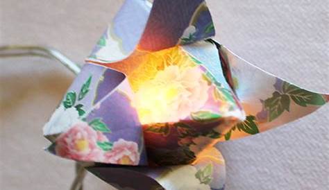 Guirlande Origami Fleur Épinglé Sur DIY Papier