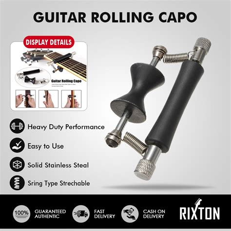 Guitar Capo Rolling