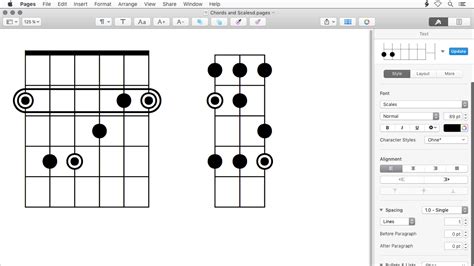 Guitar Chord Chart Software Mac