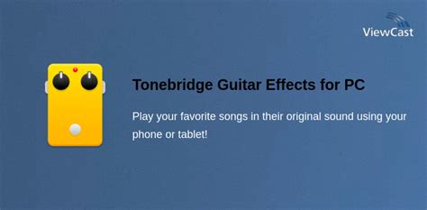 Guitar Effect Apps For Pc
