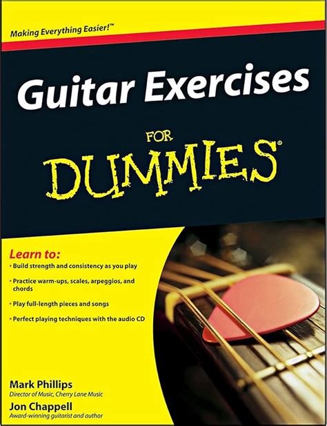 Guitar Exercises For Dummies Cheat Sheet