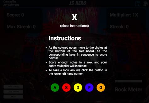Guitar Hero Javascript