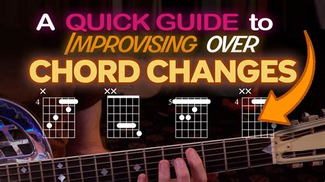 Guitar Playing Over Chord Changes