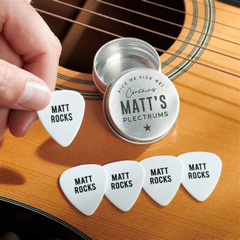 Guitar Plectrum Designs