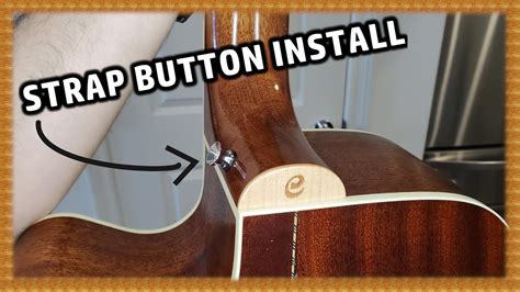 Guitar Shoulder Strap Install