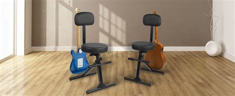 guitar stool with back