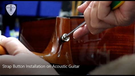 Guitar Strap Button Diy