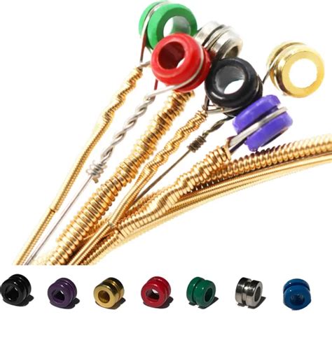 Guitar Strings Colored Ball Ends