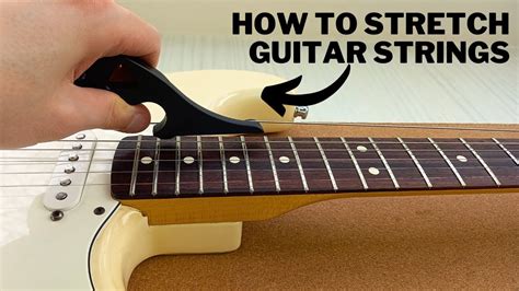 Guitar Strings Stretching