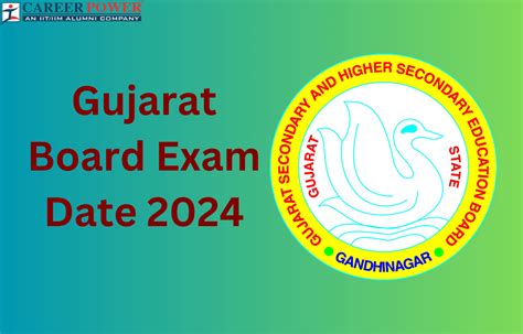 gujarat board exam date 2024