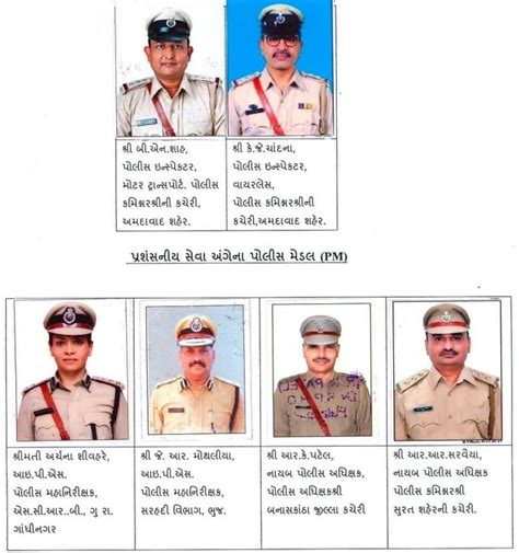 gujarat police officer list