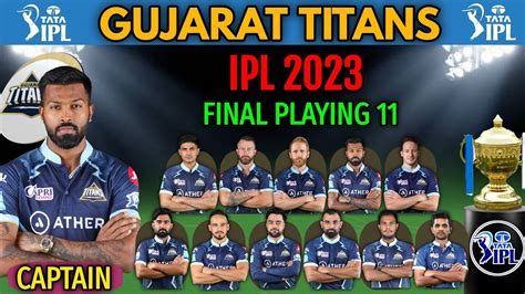 gujarat titans team playing 11