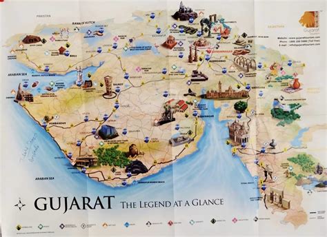 gujarat tourist map pdf
