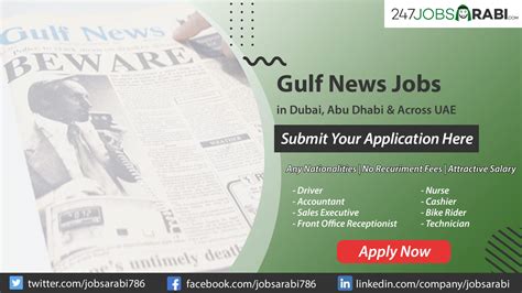 gulf news classified jobs today uae