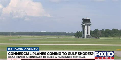 gulf shores airport commercial flights