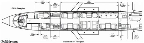 gulfstream g650 floor plans