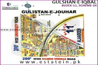 gulshan e iqbal zip code