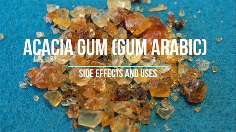 gum arabic side effects