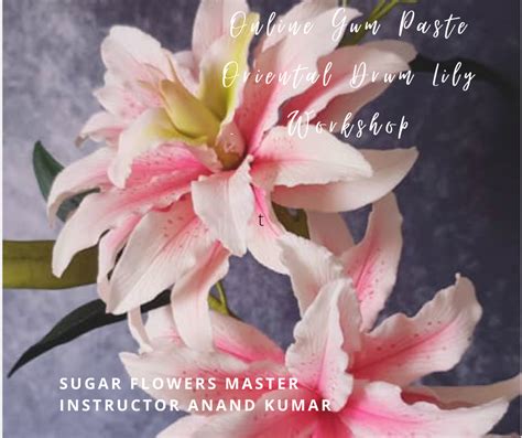 Gum Paste Flowers Classes