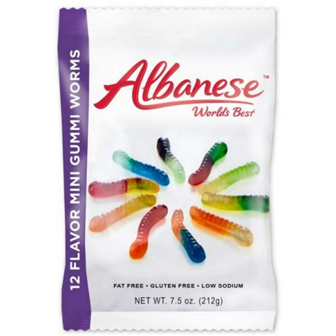 gummy worms albanese